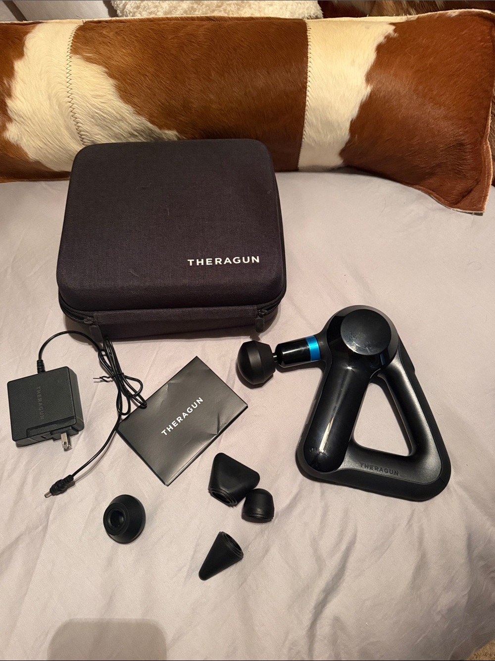 Therabody Theragun Elite Percussive Massage Gun in Black with Case